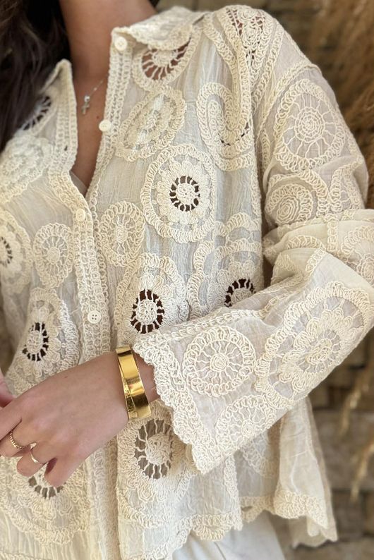 Sera Shirt Vintage Cream